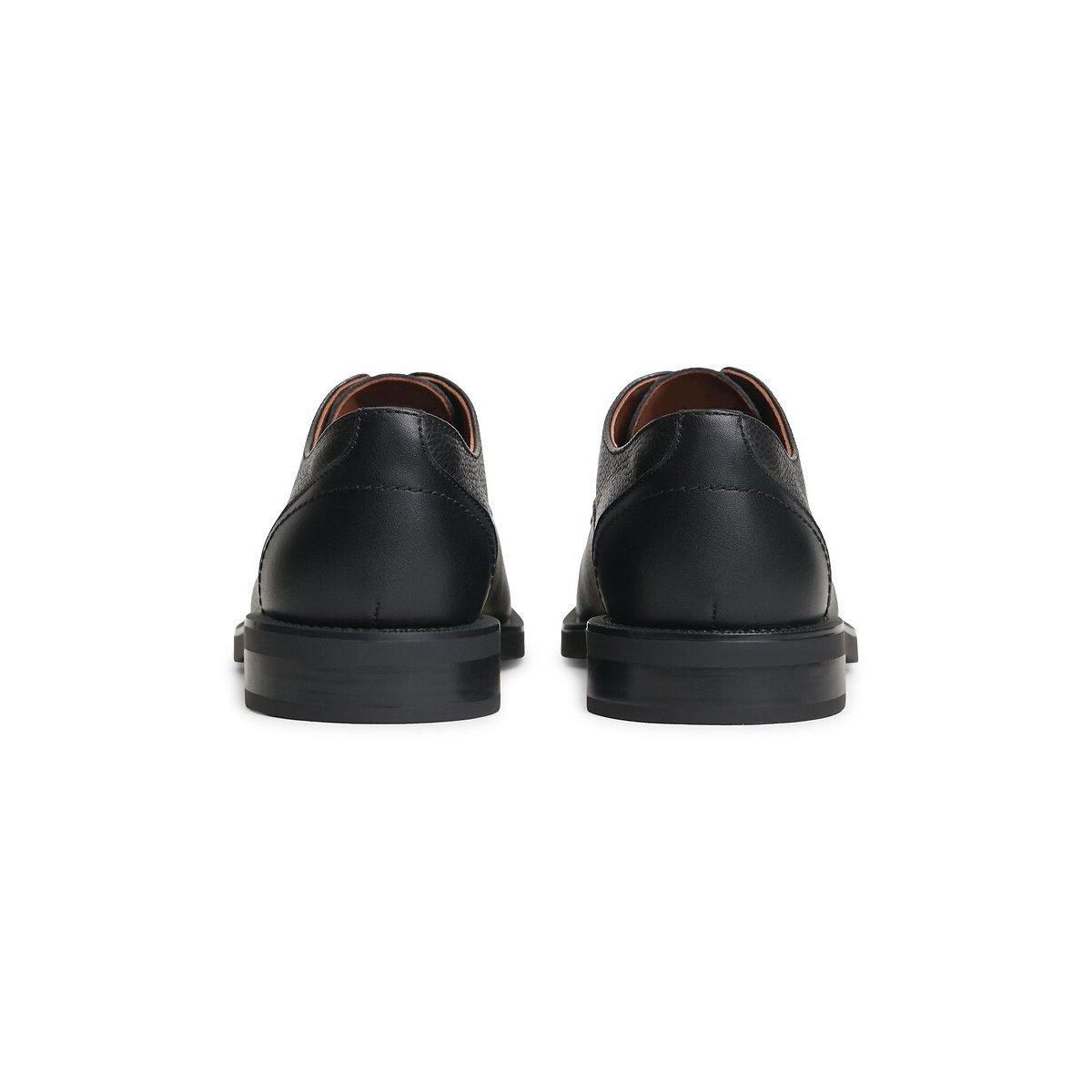 Derbies en cuir dress noir, TOMMY HILFIGER