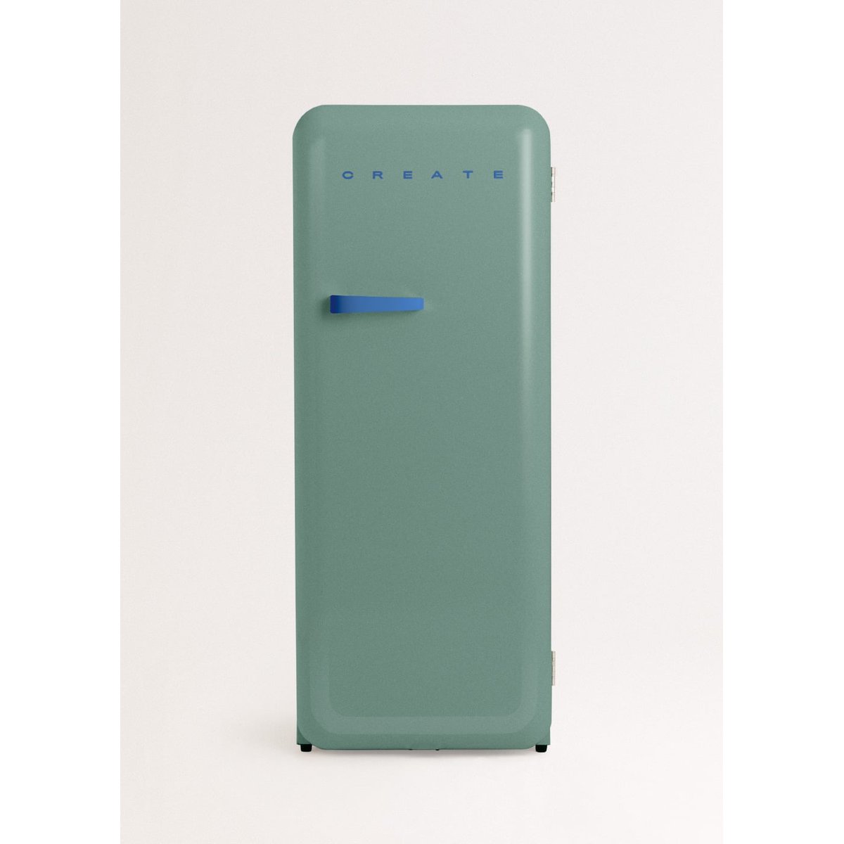 Réfrigérateur rétro FRIDGE RETRO 281L vert sauge/bleu cobalt, CREATE