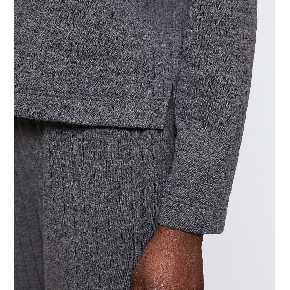 Cosy Comfort Pyjama Top dark grey, TRIUMPH