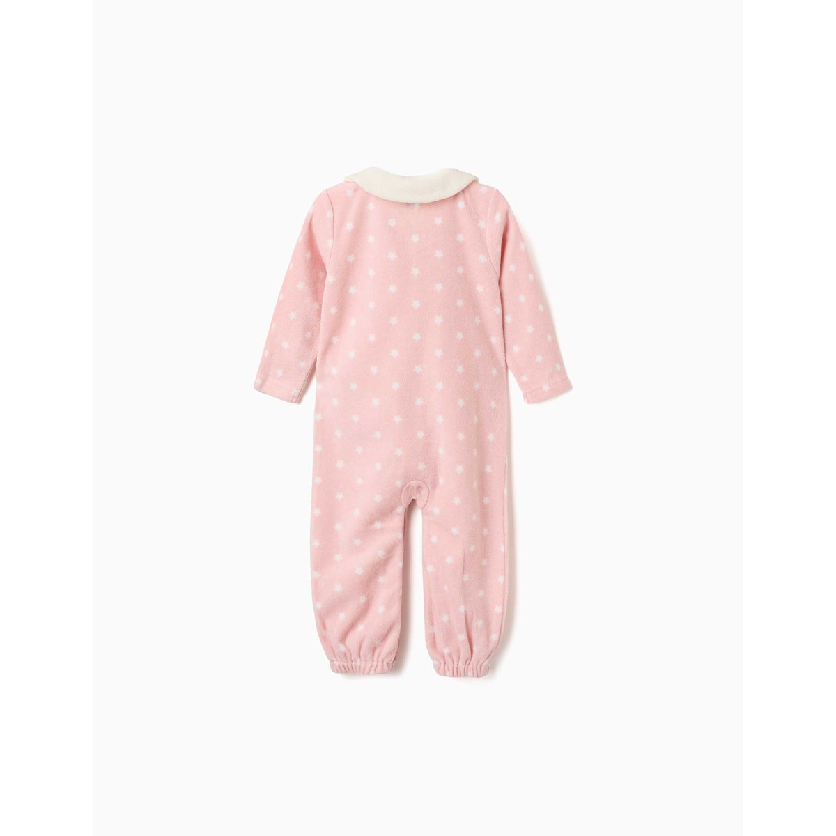 Dors-bien en polaire avec étoiles rose clair, ZIPPY