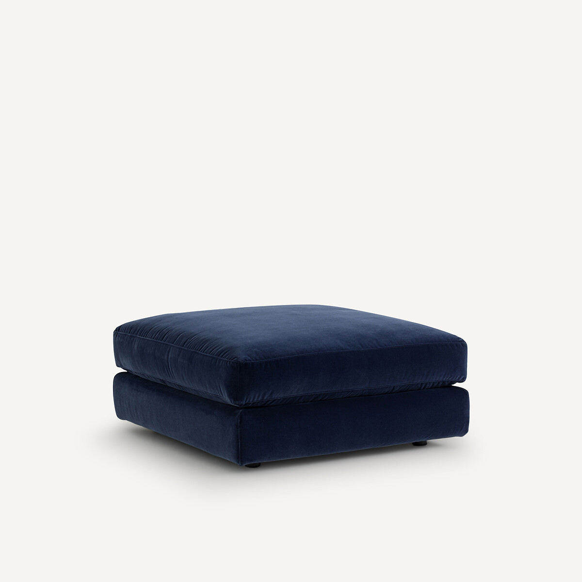 Velvet footrest, Skander midnight blue, AM.PM