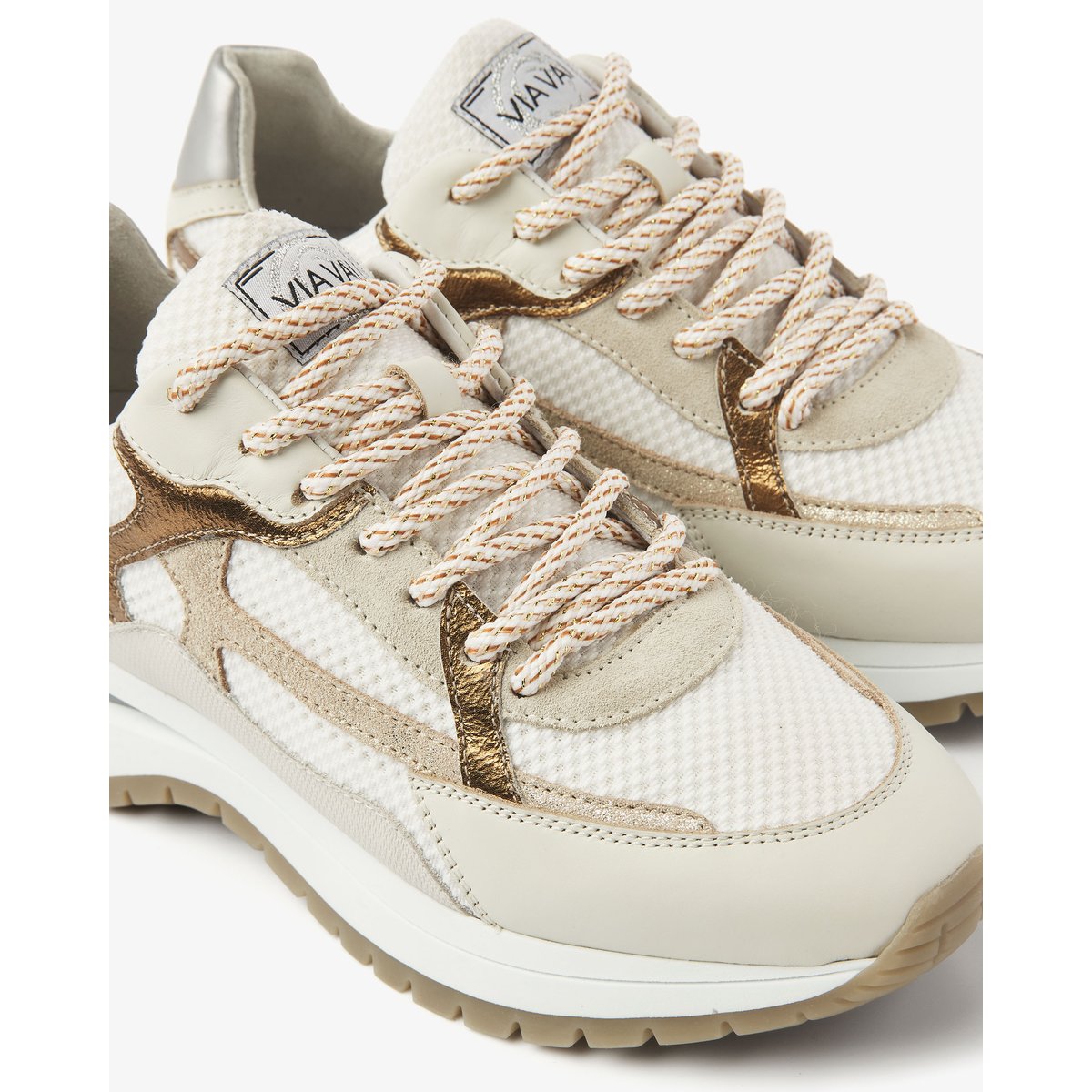 Baskets USHER ROSIE beige, VIA VAI