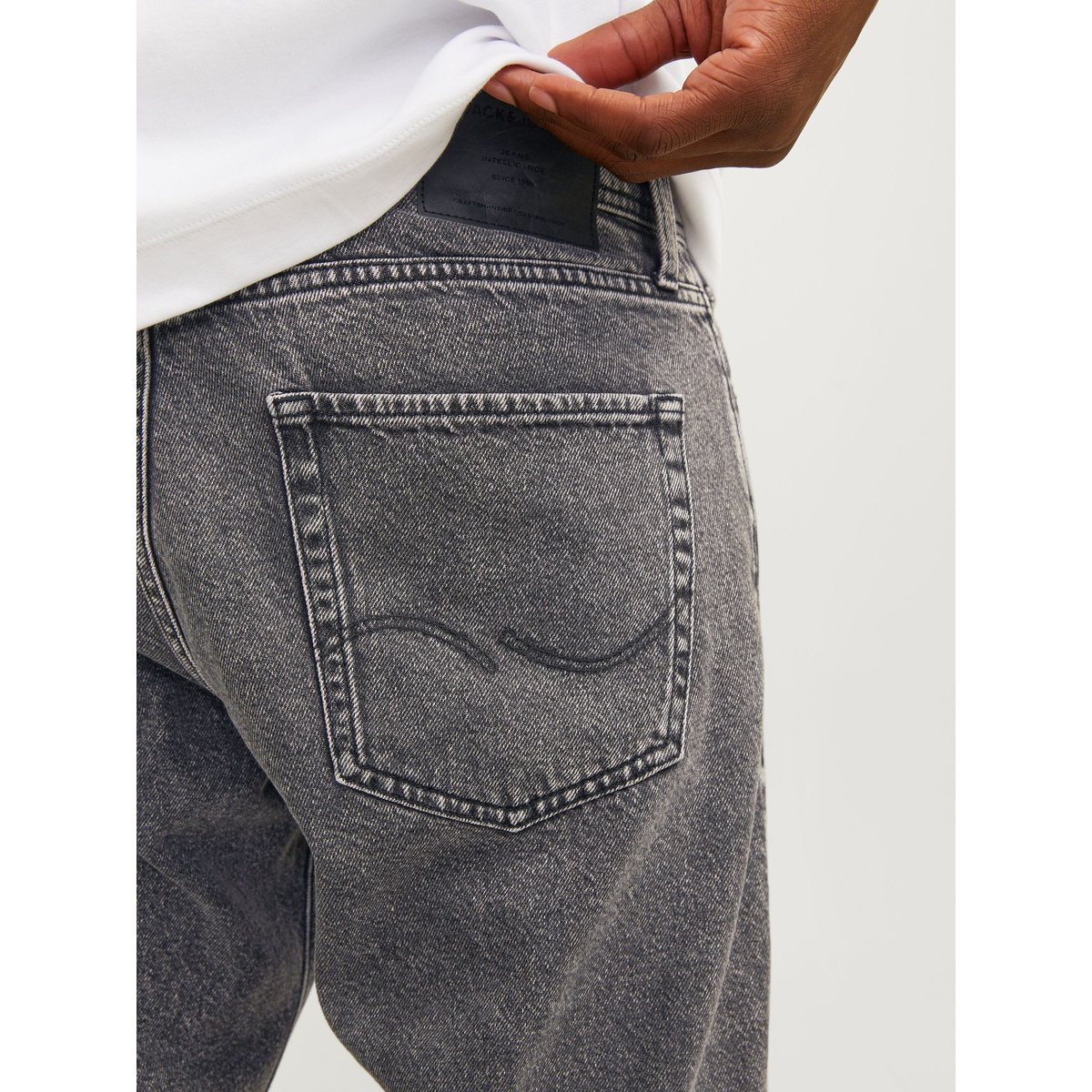 Jean À Coupe Loose black denim, JACK & JONES