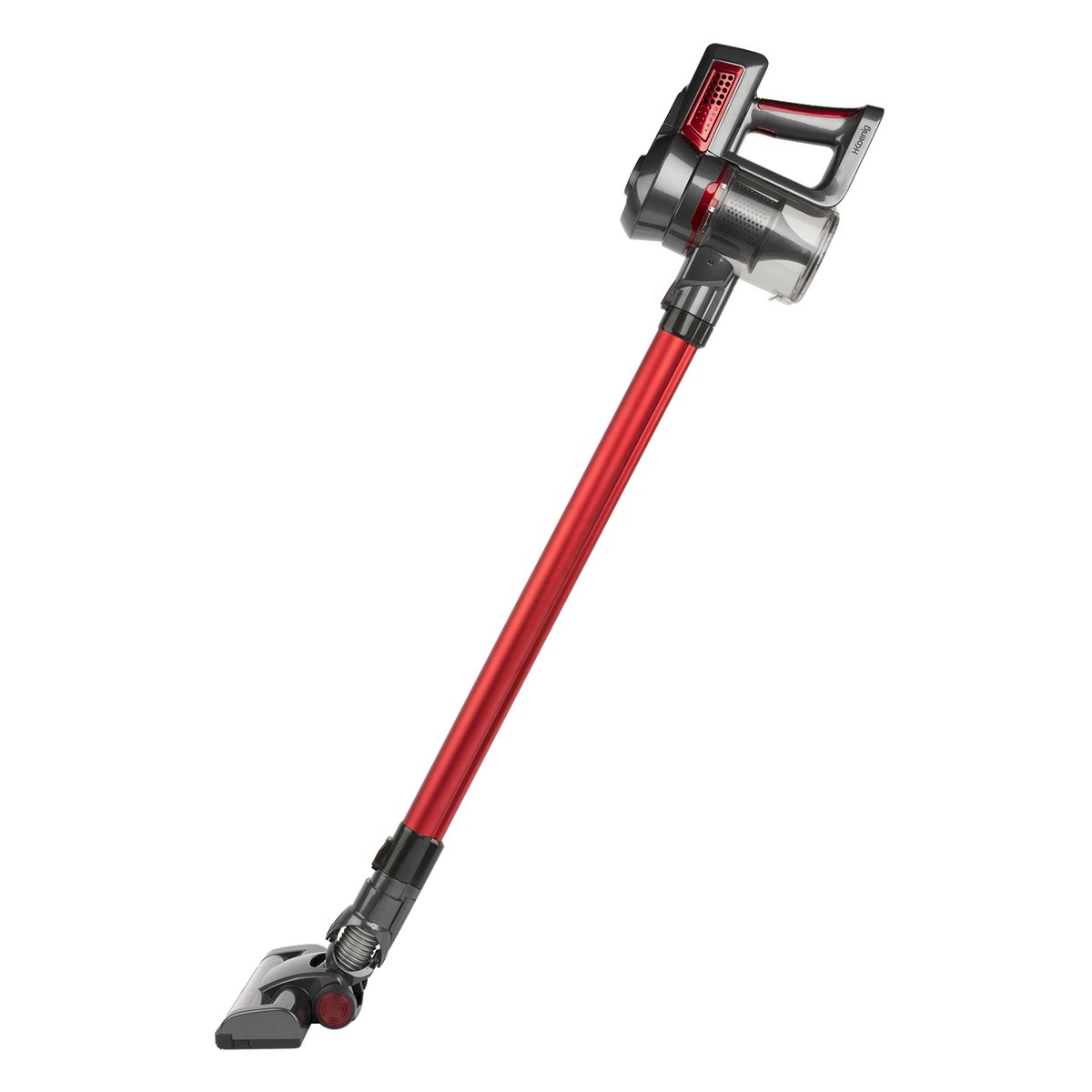 Aspirateur balai powerclean et batterie rechargeable -up600+bty600 rouge, H.KOENIG