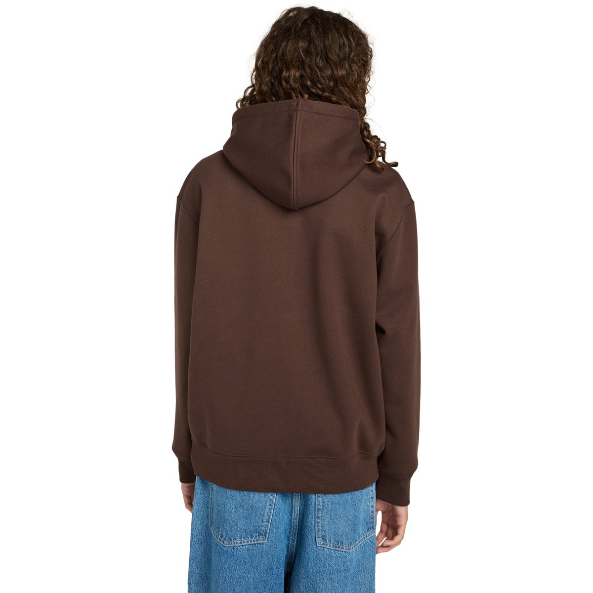 Sweat zippé ICON RAIN marron java, ELEMENT