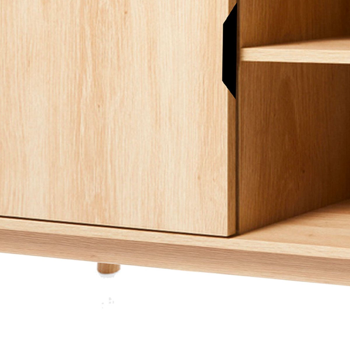 Meuble de télévision bois 100x40x50cm bois, WADIGA