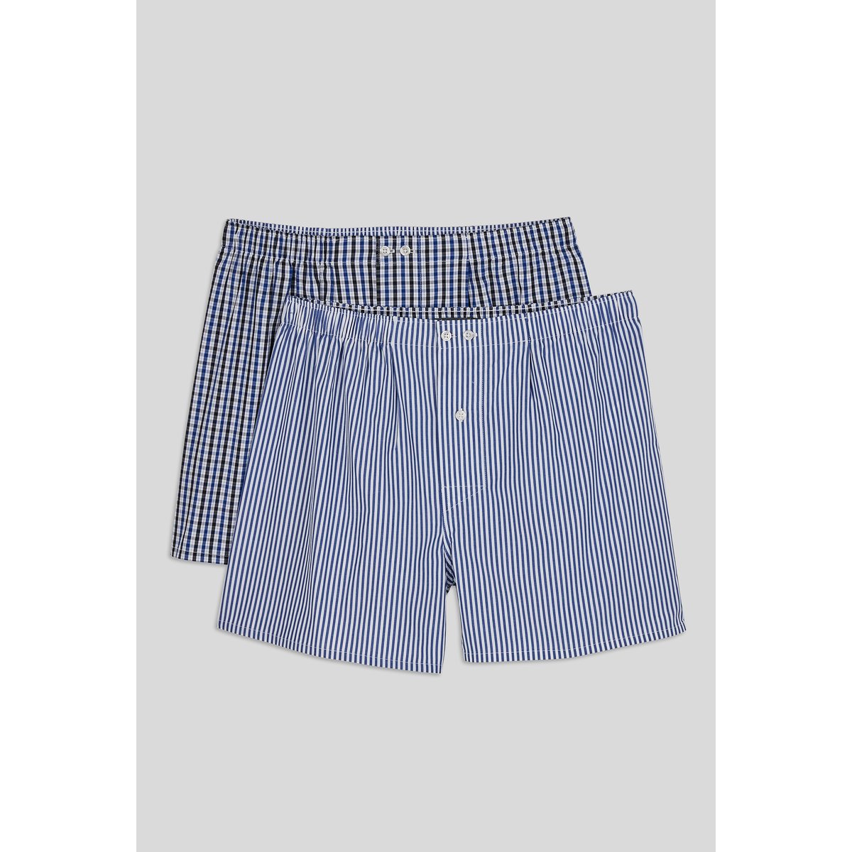 Lot de 2 caleçons bleu, MONOPRIX