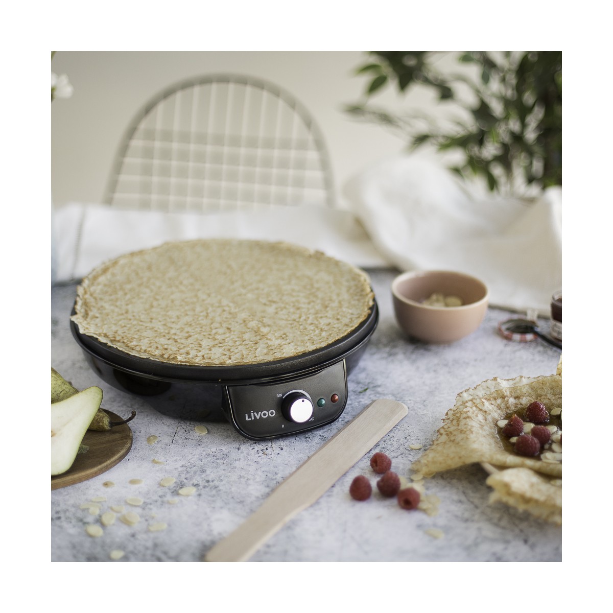 Crêpière noir, LIVOO
