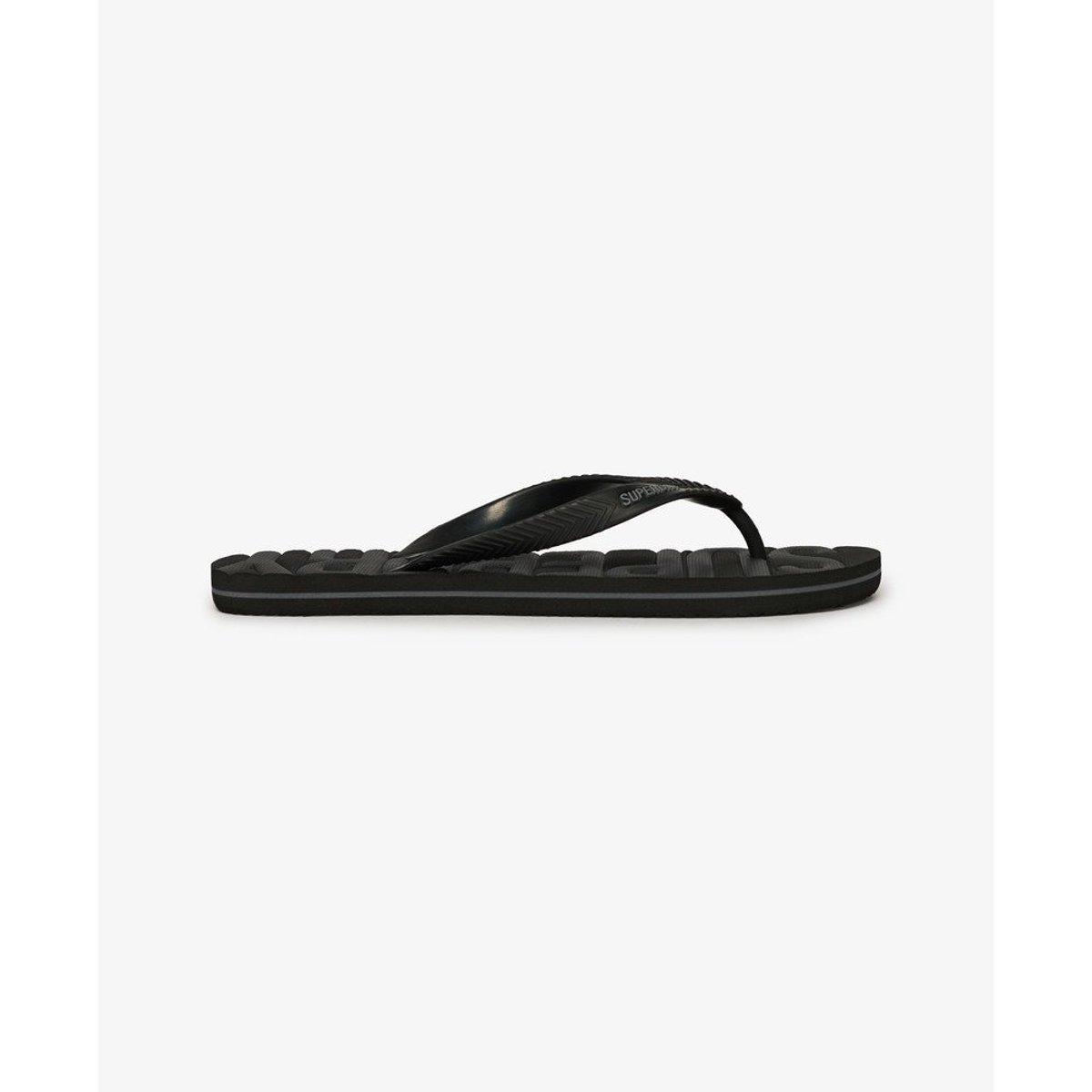 Tongs Core Logo noir, SUPERDRY