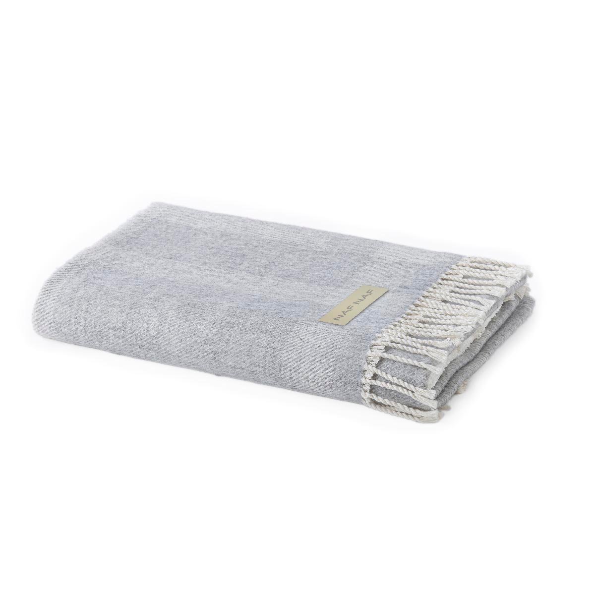 Plaid gris DELACROIX gris, NAF NAF HOME