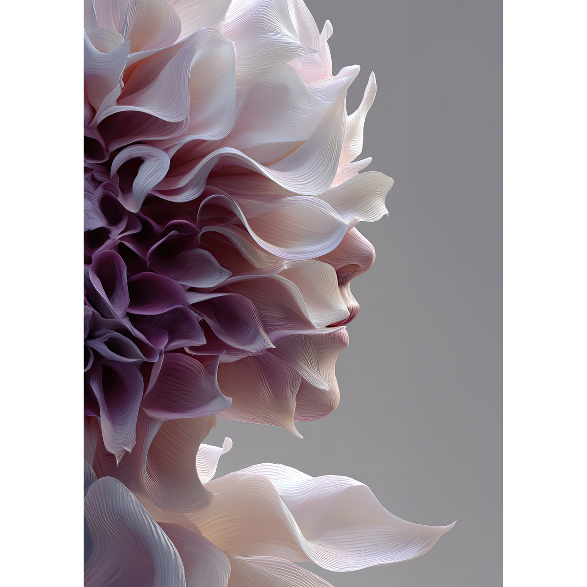 Tableau Sur Toile Portrait Conscience Florale FLEUR tableaux sur toile-rose, CEANOTHE