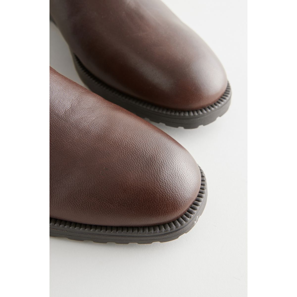 Bottines chelsea coupe classique marron chocolat, NEXT