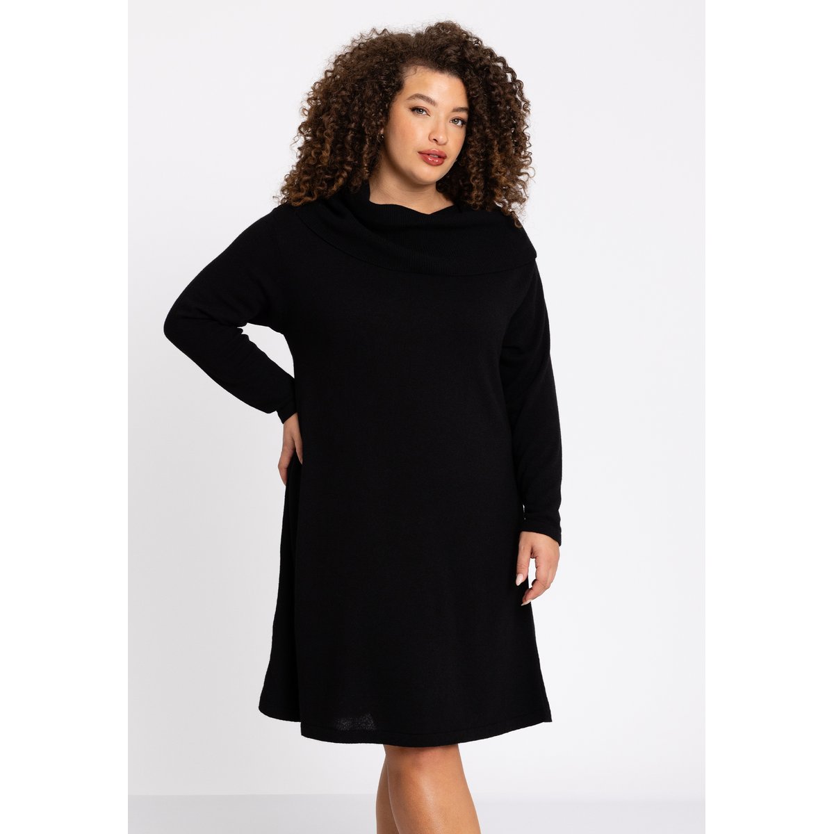 Pull avec manches longues noir, YOEK