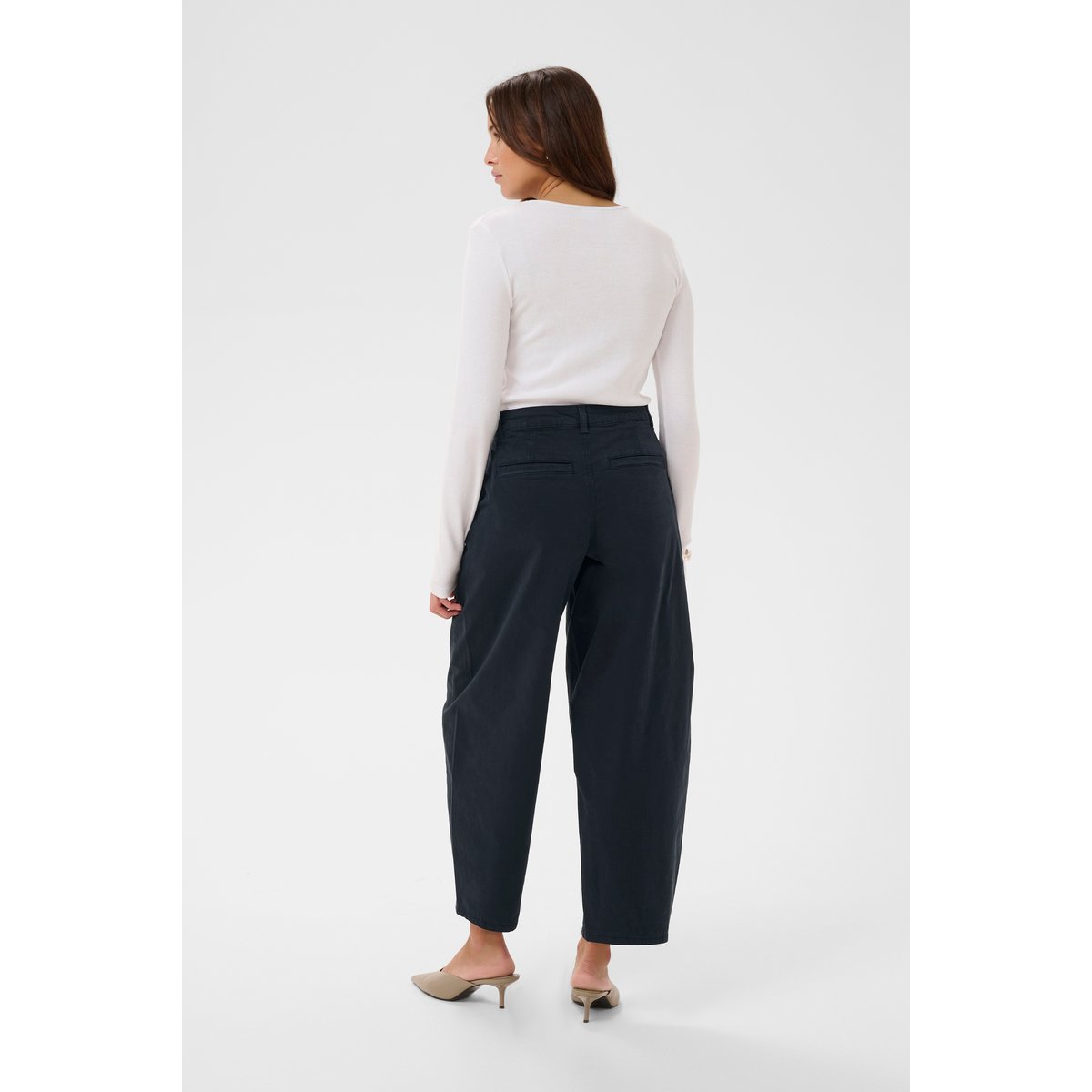 Pantalon bleu midnight marine, KAFFE