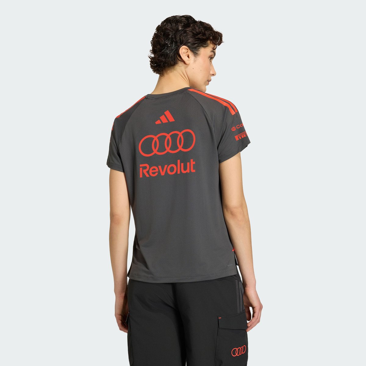 Maillot Manches Courtes Mécanicien Audi Revolut F1 Team Maillot Manches Courtes Mécanicien Audi Revolut F1 Team utility black / hi-res red, adidas Performance