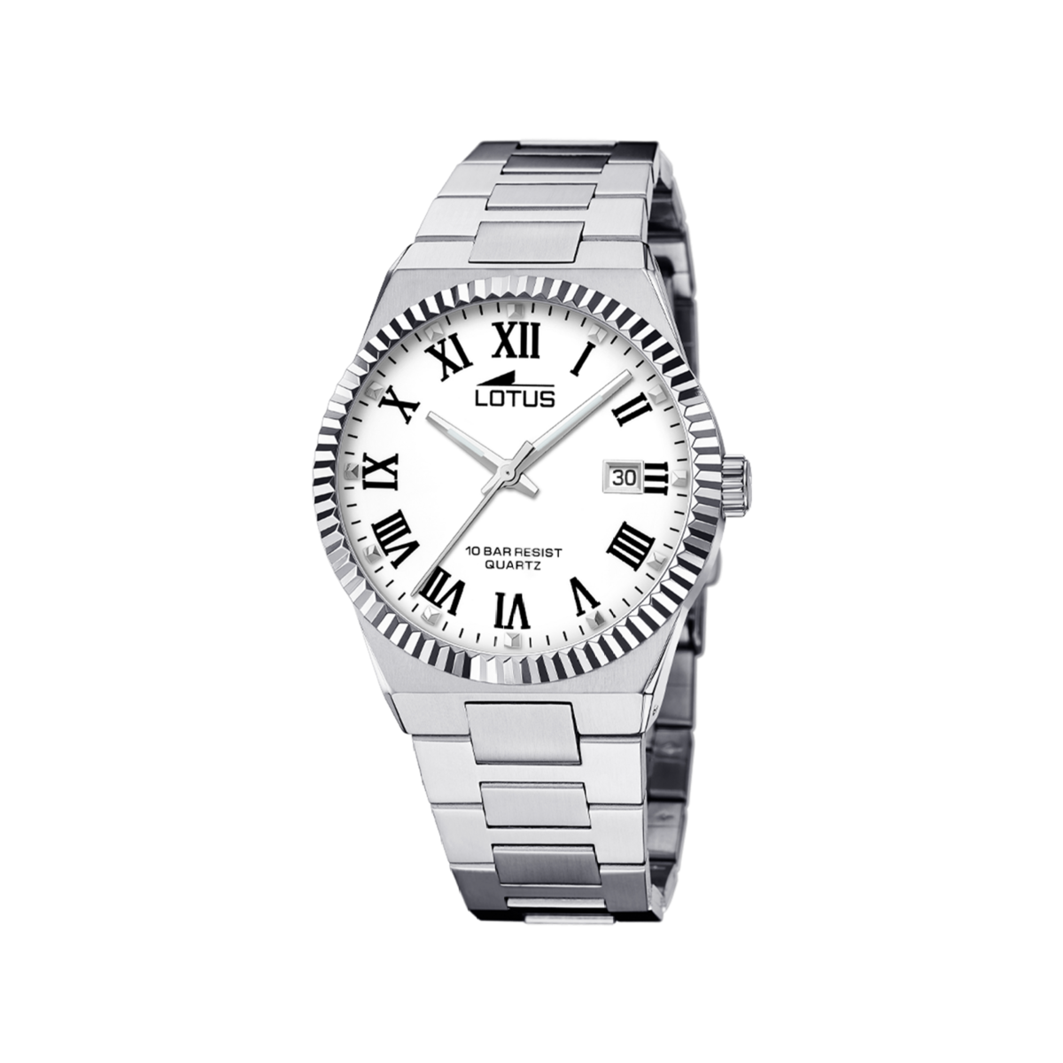 Montre Analogique FREEDOM argenté blanc argenté, LOTUS