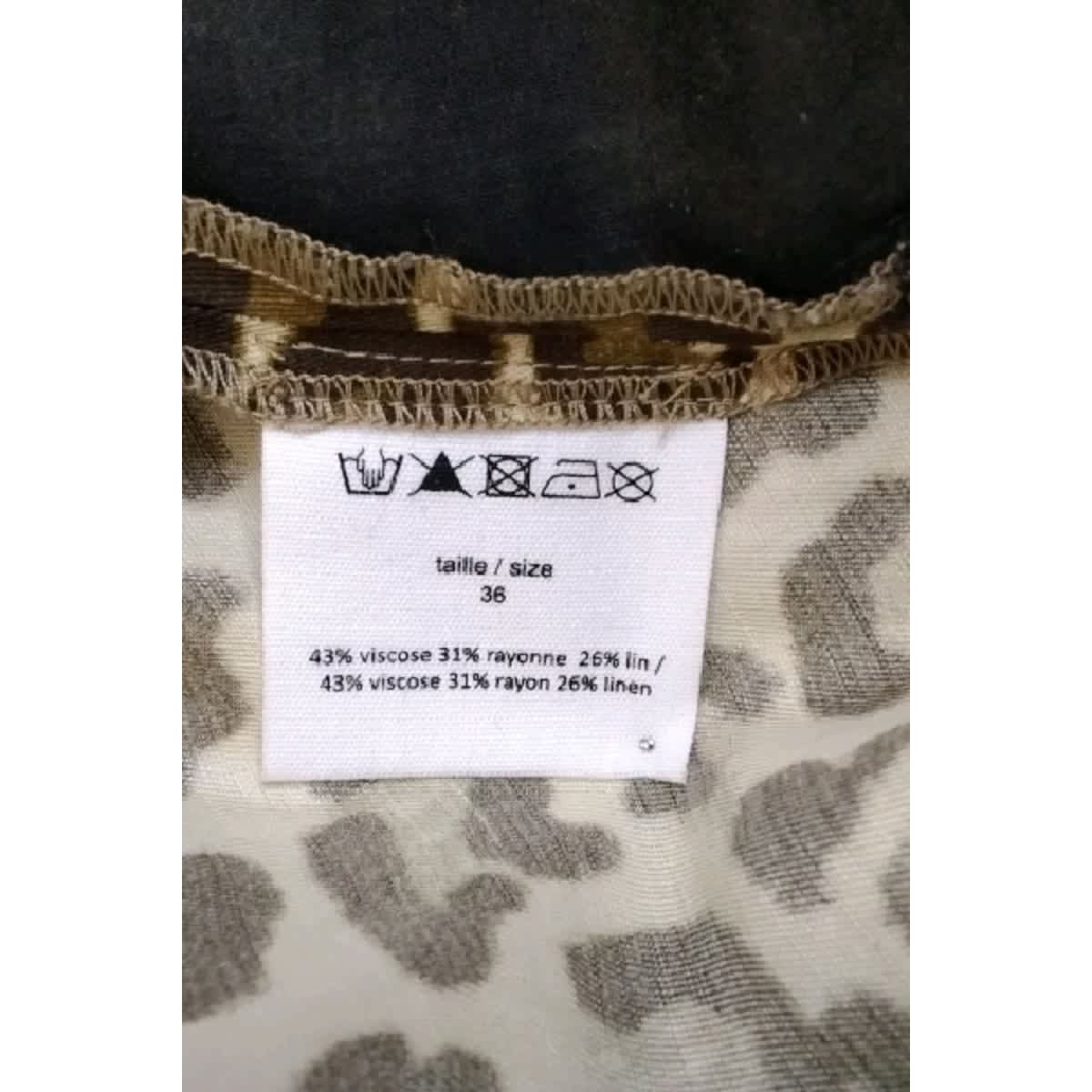 Pantalon large - Très Bon État marron, LEON & HARPER