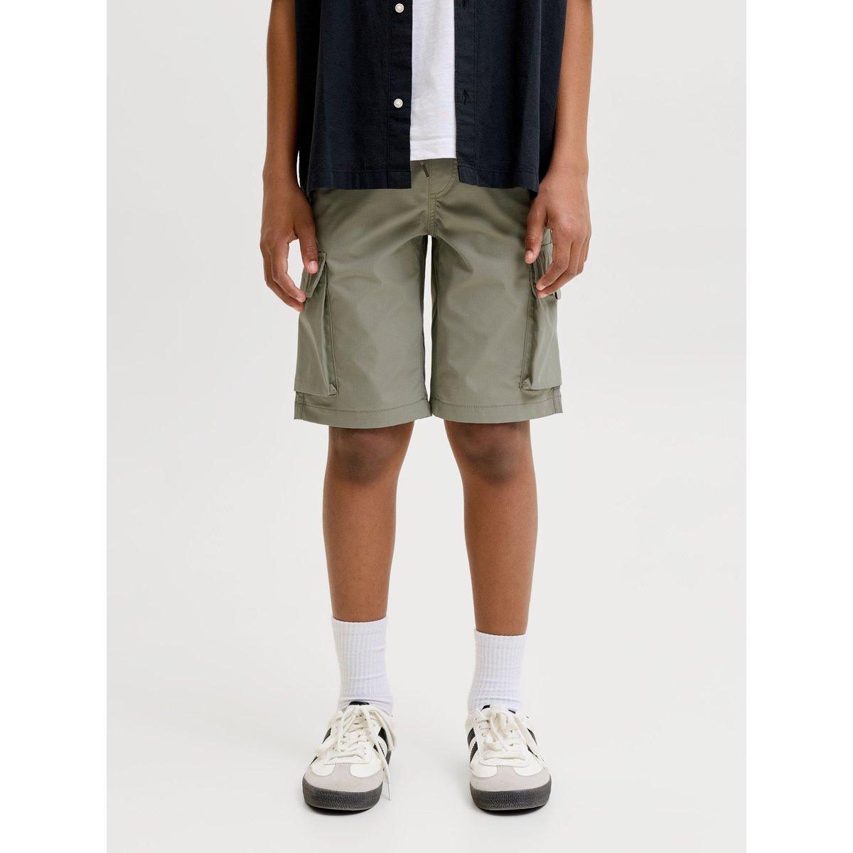 Short Cargo vetiver, JACK & JONES JUNIOR