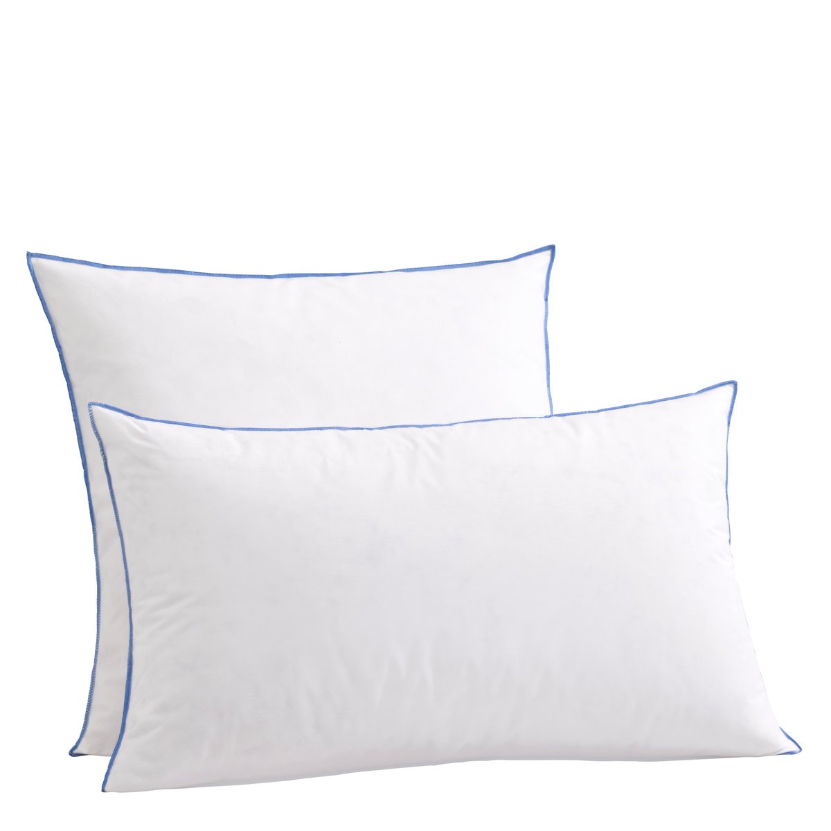 Oreiller moelleux duvet (lot de 2) blanc, SOMEO