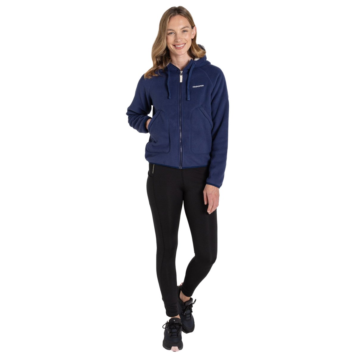 Veste polaire GRAINNE bleu indigo, CRAGHOPPERS