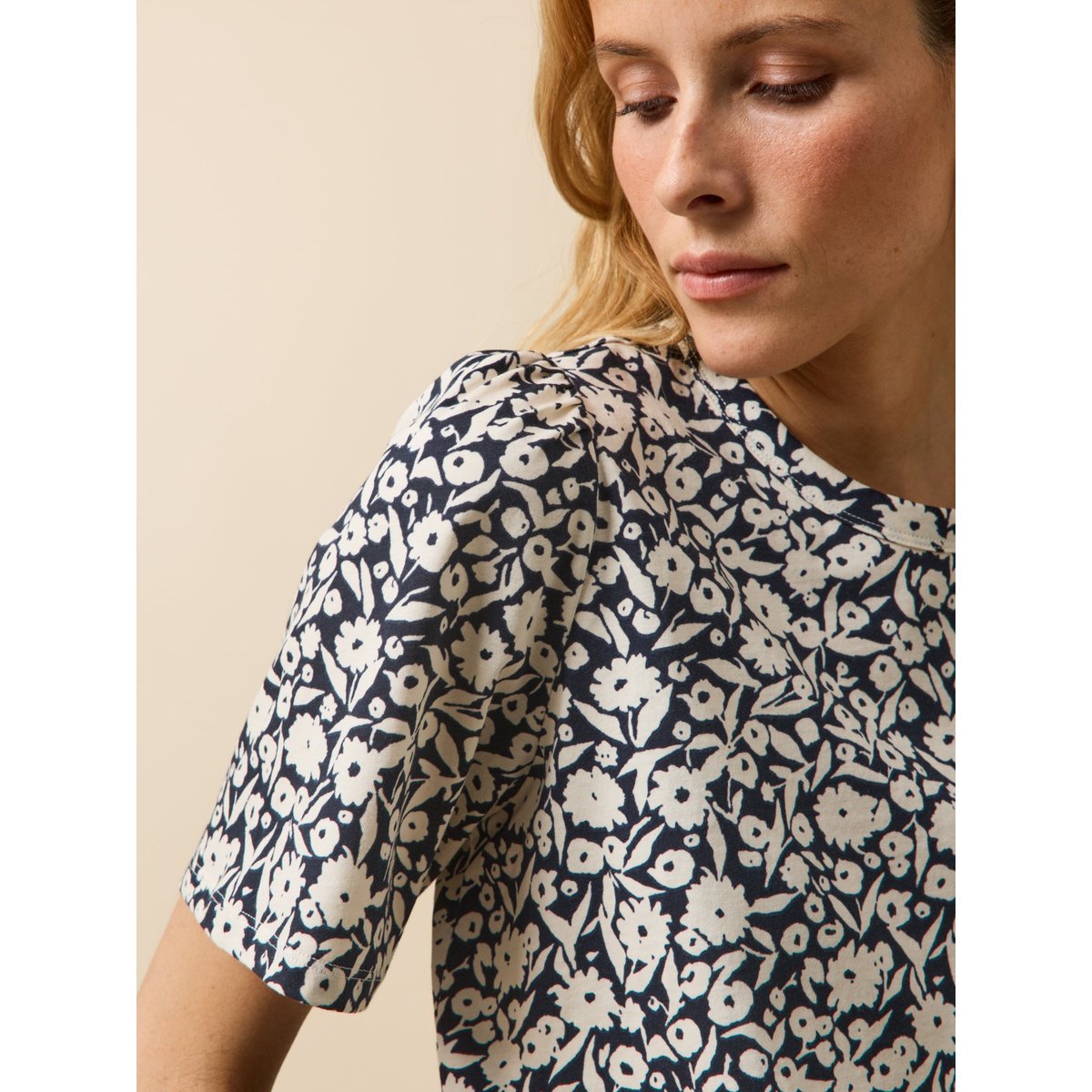 T-shirt  coton biologique imprimé Ikat imprimé ikat, CYRILLUS