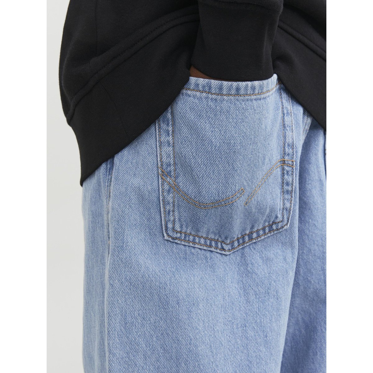 Jean forme baggy blue denim, JACK & JONES JUNIOR