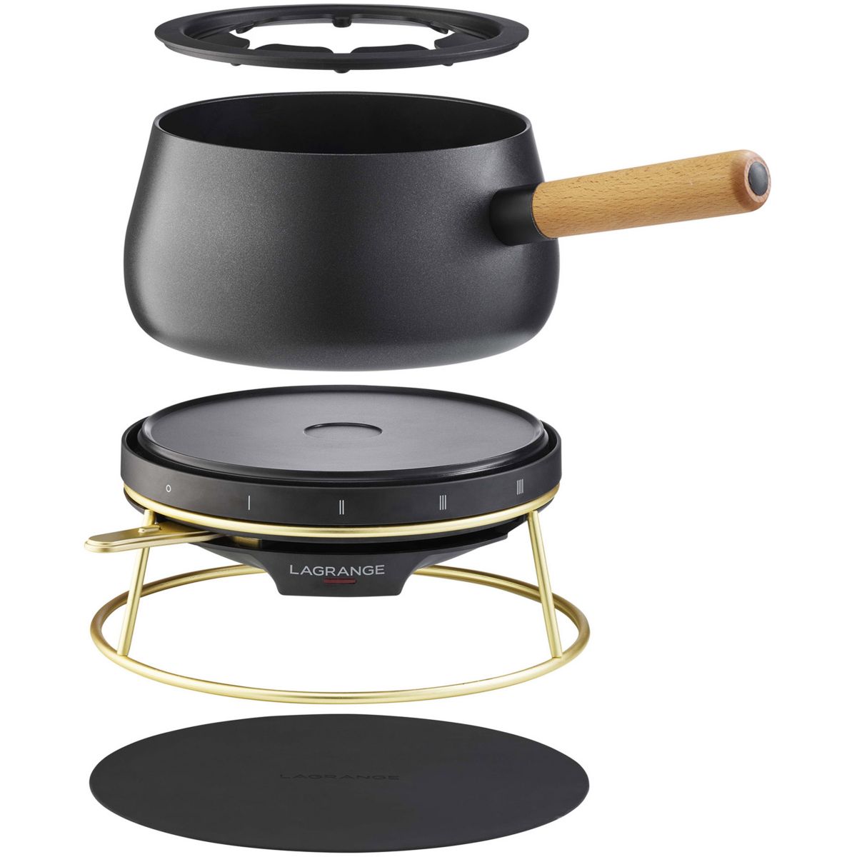 Fondue Héritage + Housse 349503 couleur unique, LAGRANGE