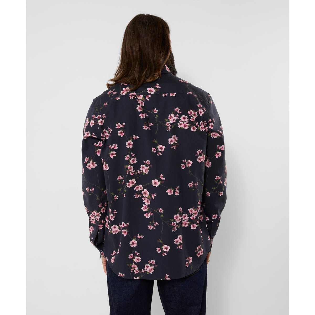 Chemise Imprimé Fleurs Orientales noir, JOE BROWNS
