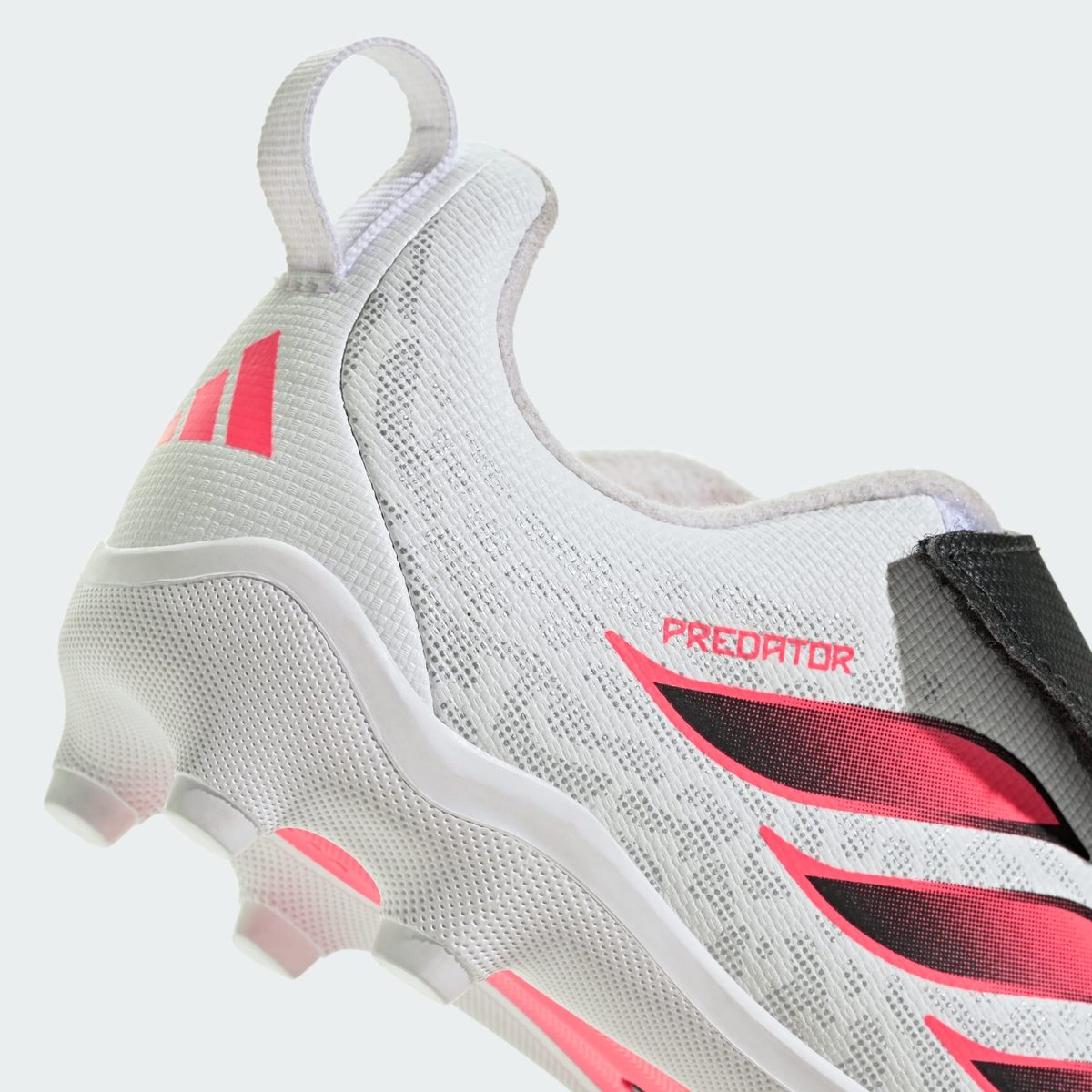 Chaussure De Football Fermeture Par Scratch Predator Club Terrain Souple / Multi Surfaces Enfants cloud white / solar turbo / core black, adidas Performance