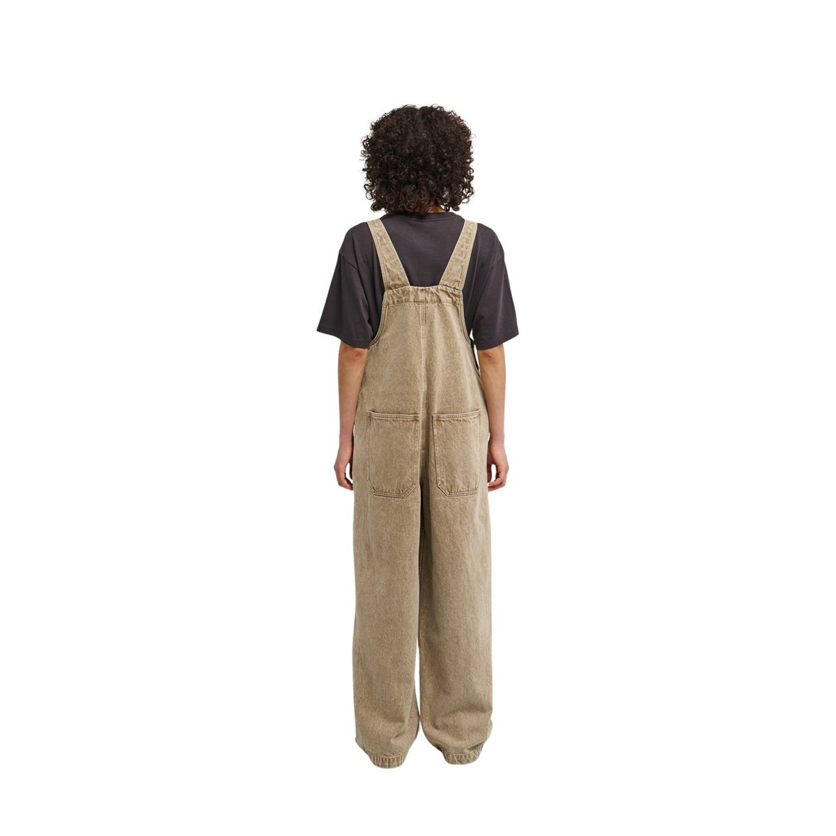 Salopette en jean 70 DUNGAREE COLOR DENIM marron sepia, ELEMENT