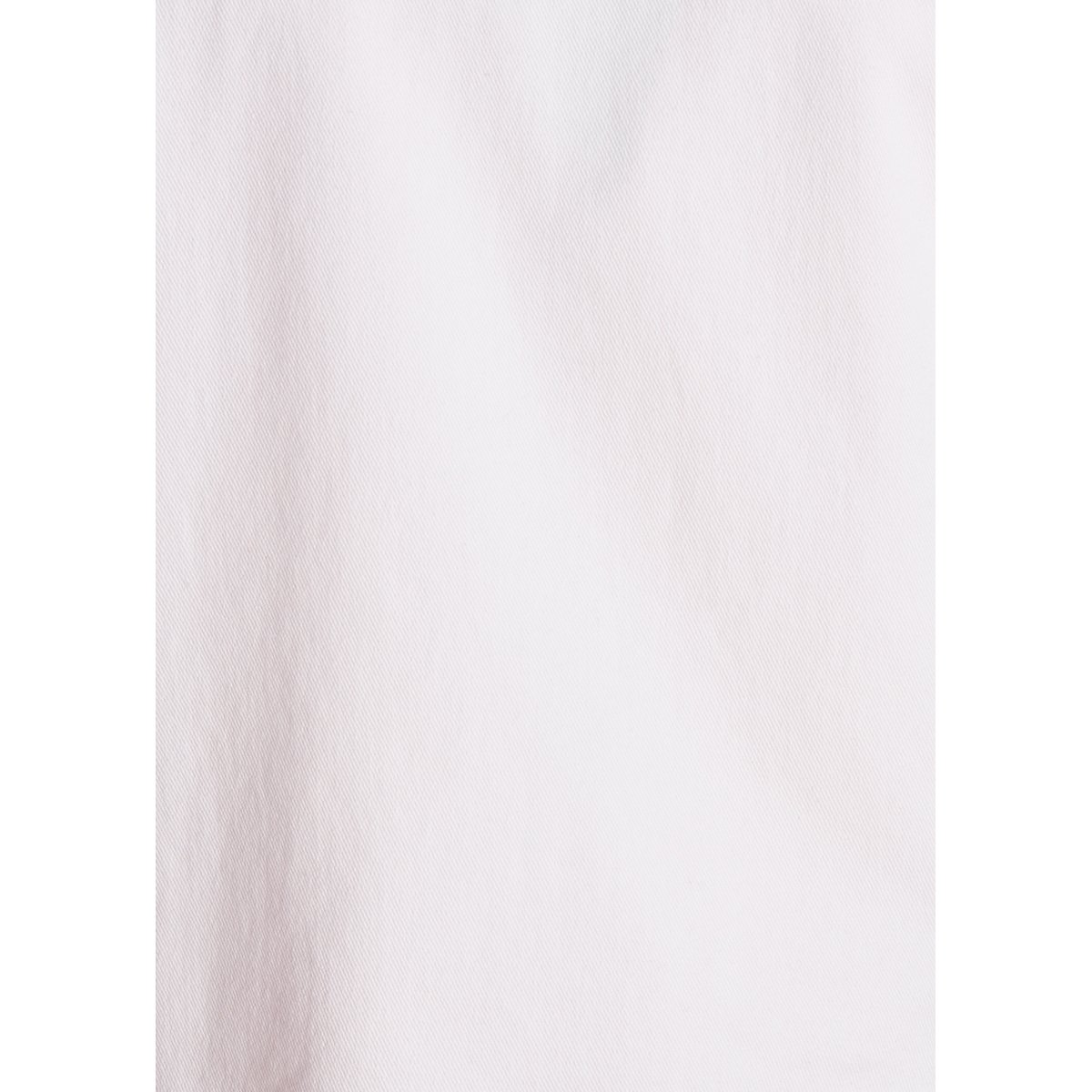 Veste courte ajustée en coton biologique blanc, LA FEE MARABOUTEE