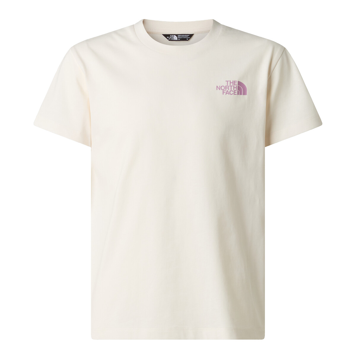 T-shirt manches courtes avec imprimé au dos ecru, THE NORTH FACE