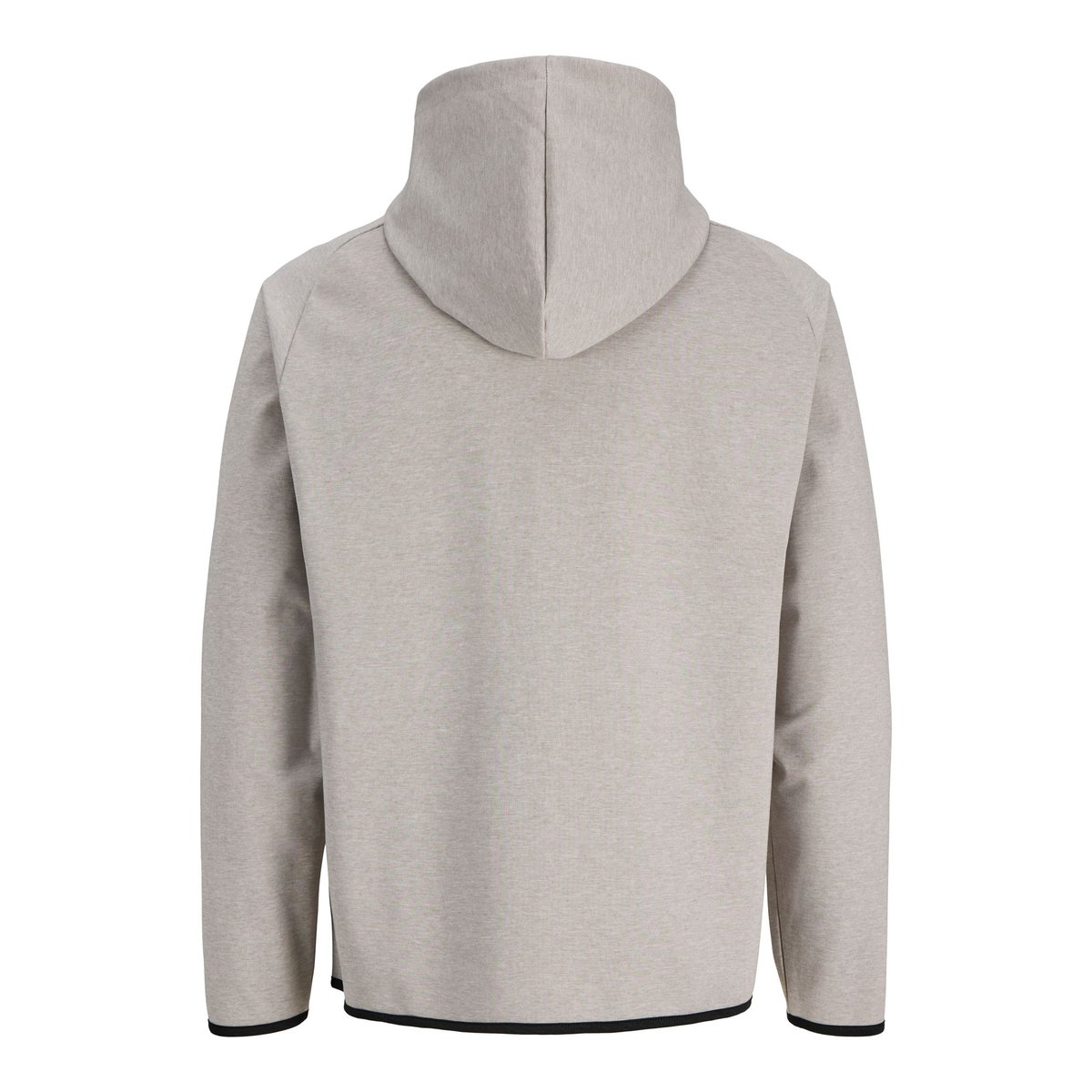 Sweat À Capuche Zippé grise - light grey melange, JACK & JONES
