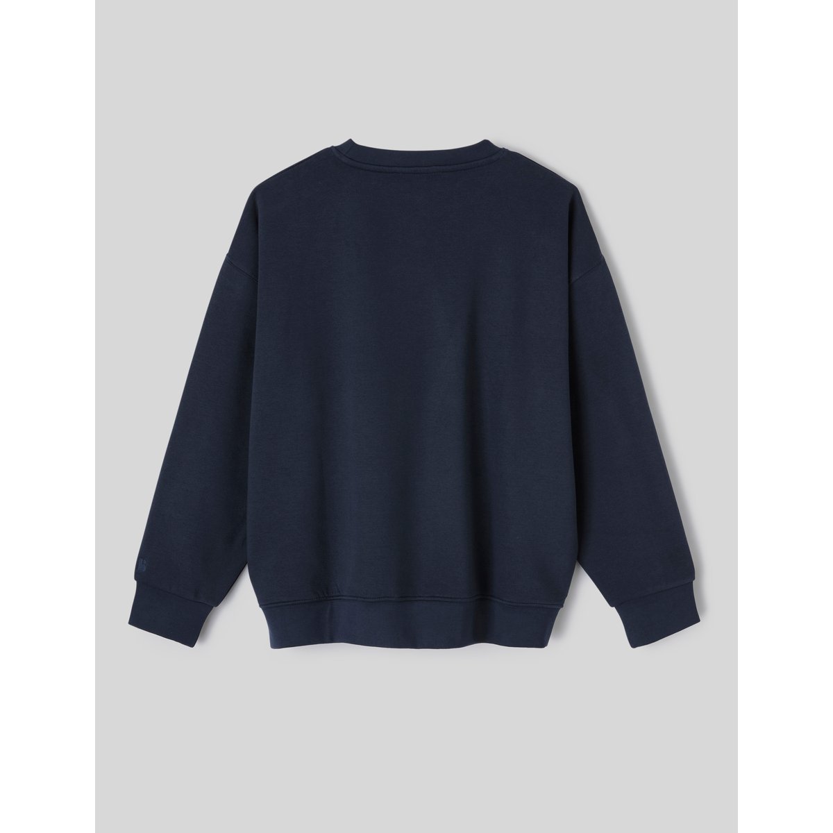 Sweat col rond bleu foncé, BZB