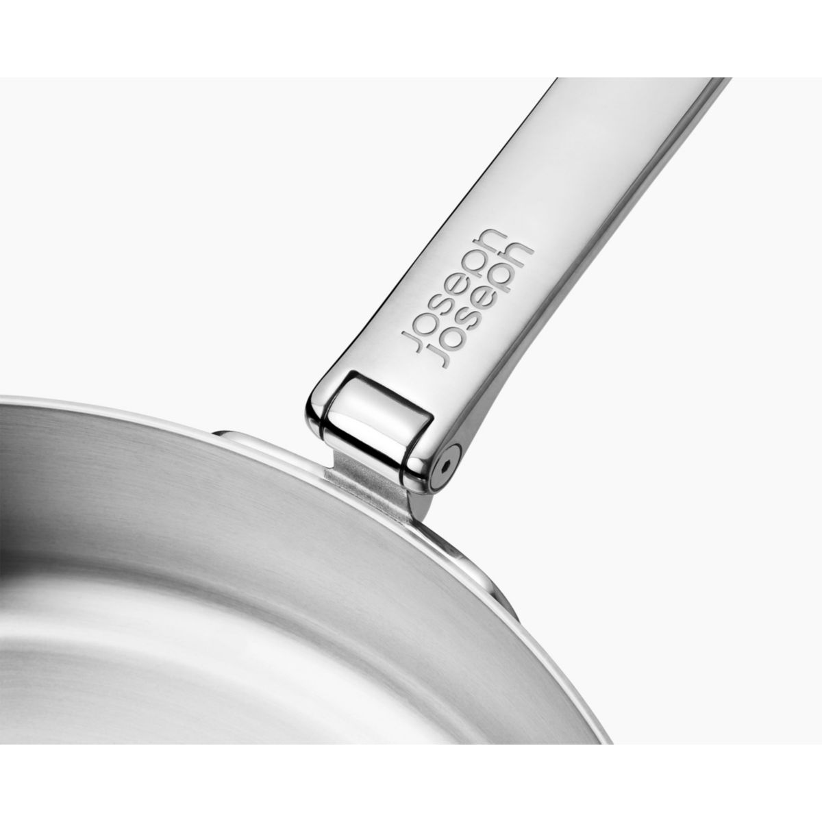 Poêle Space 20cm avec poignée pliante inox argenté, JOSEPH JOSEPH