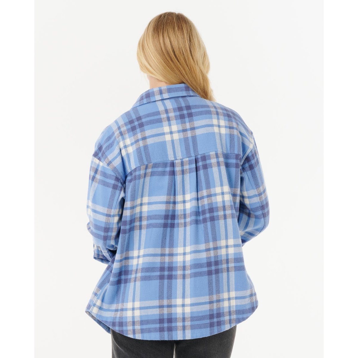 Chemise en flanelle à manches longues OCEANS blue, RIP CURL