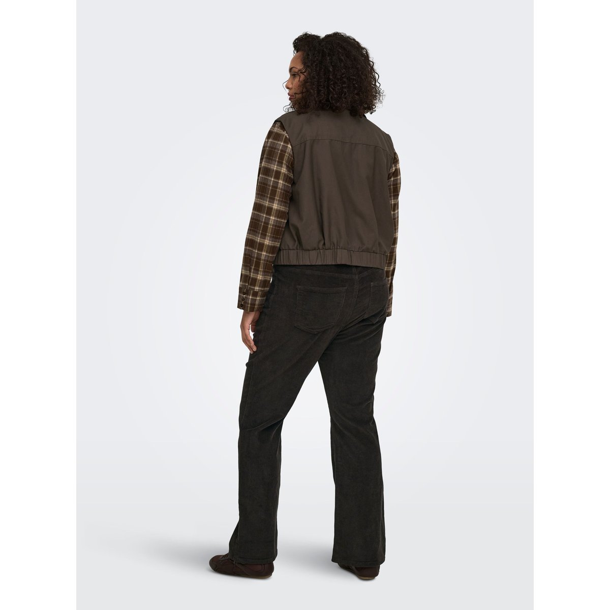 Pantalon black coffee, ONLY CARMAKOMA