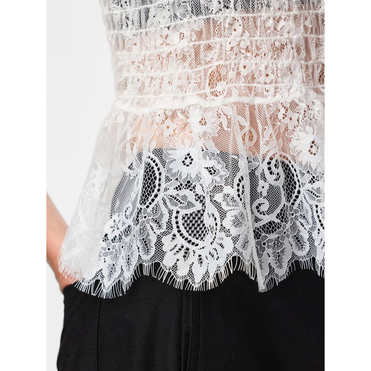 Top À Manches Courtes blanc - bright white1, PIECES
