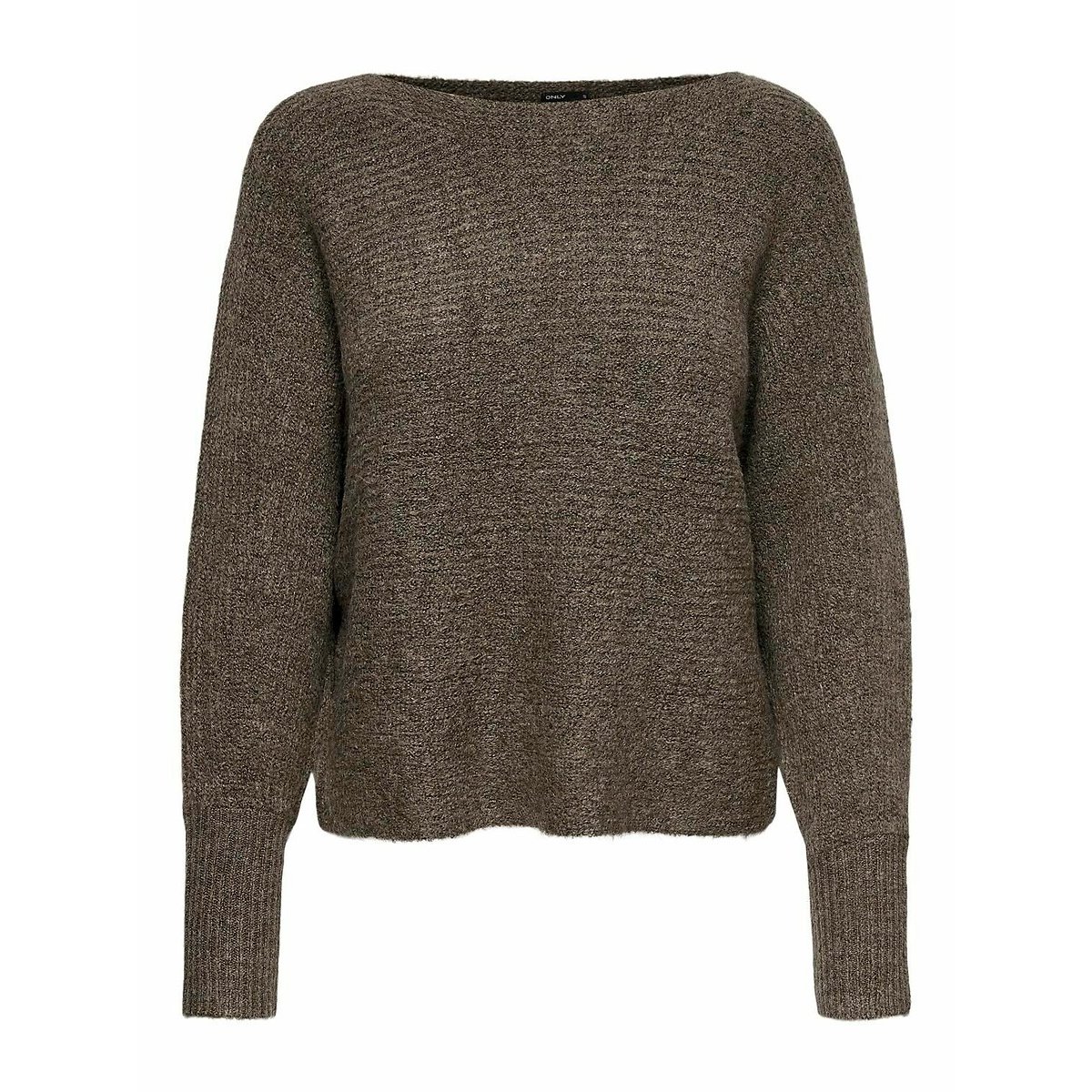 Pull manches chauve-souris marron, ONLY
