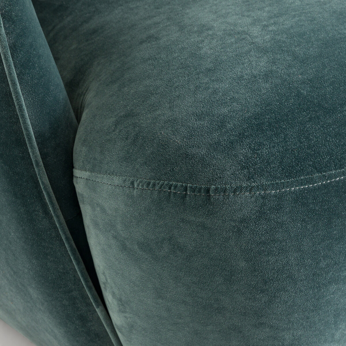 Fauteuil boule velours, Alpine vert cèdre, AM.PM