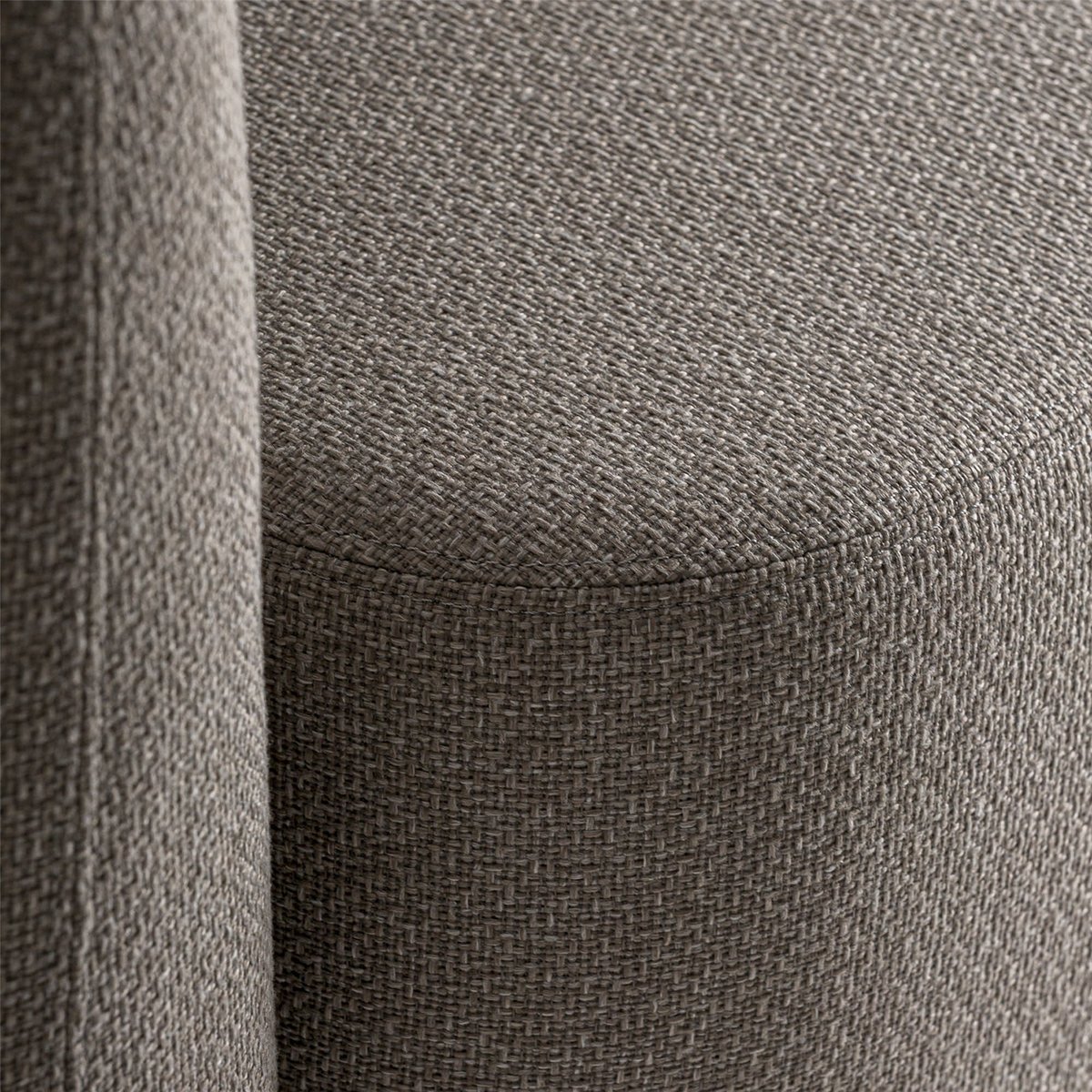 Chaise longue contemporaine collection VACIO taupe, RECOLLECTION