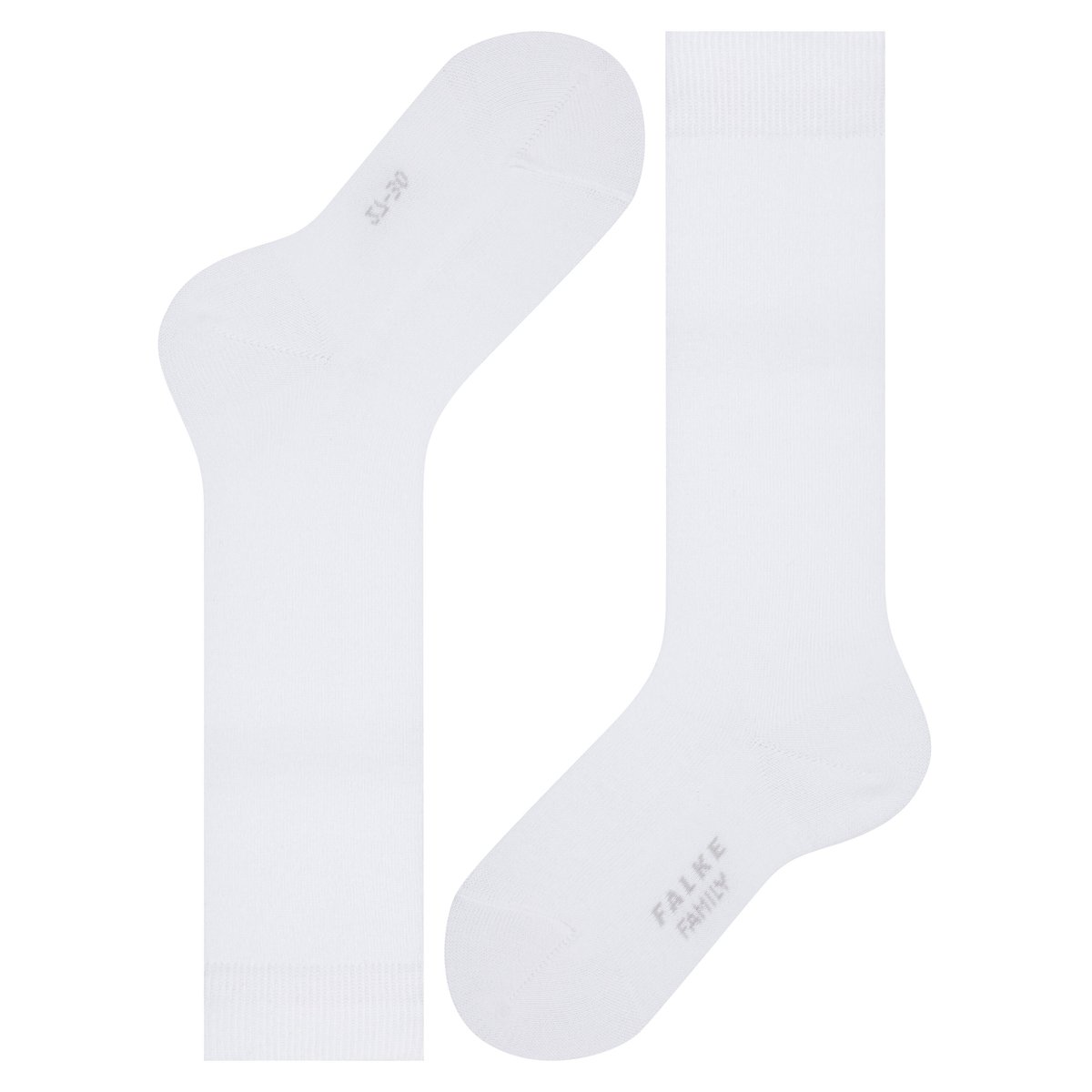 Mi-bas Family blanc, FALKE