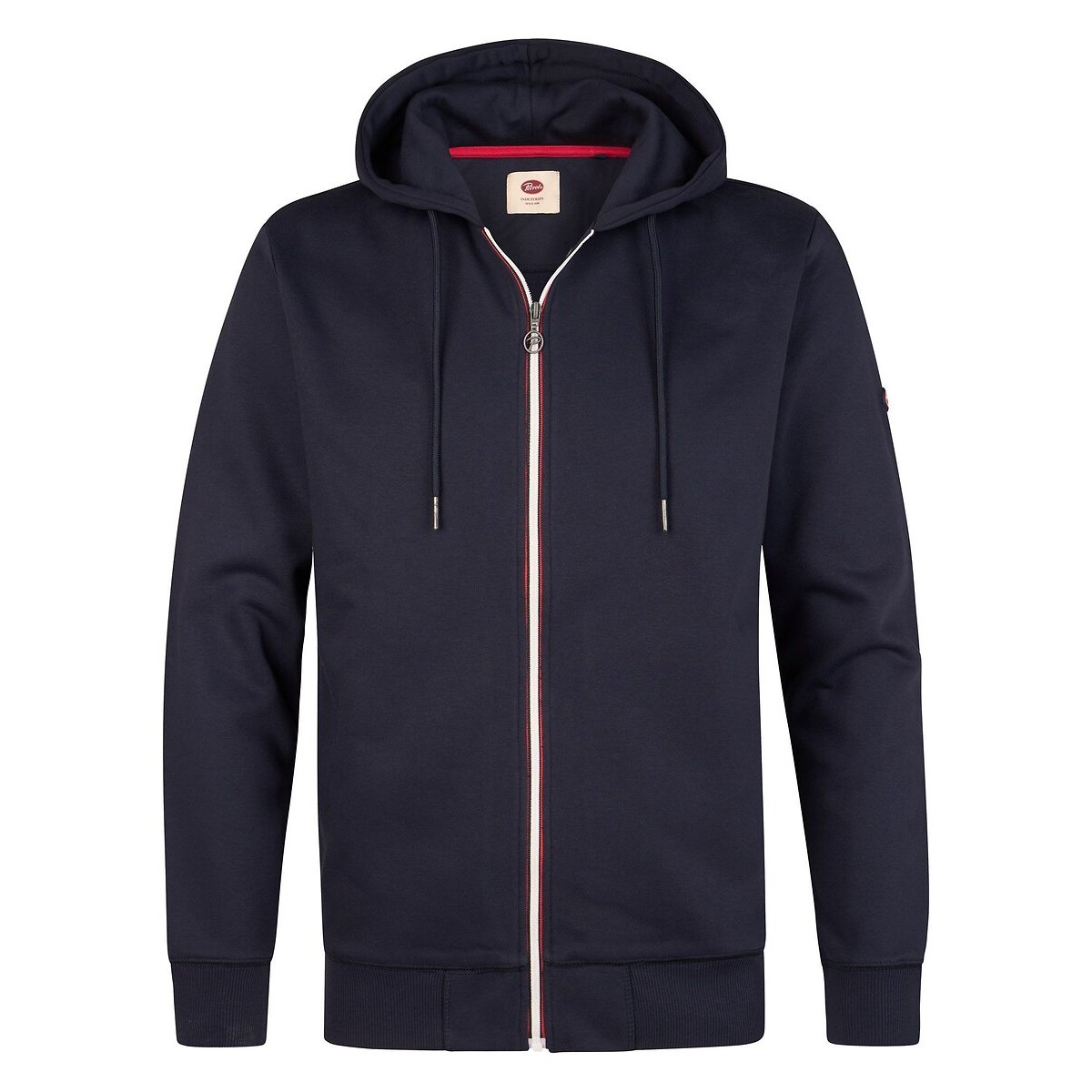 Zip-Up Hoodie navy blue, PETROL INDUSTRIES