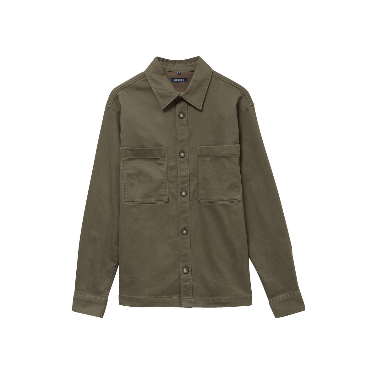Surchemise manches longues taupe, BONOBO