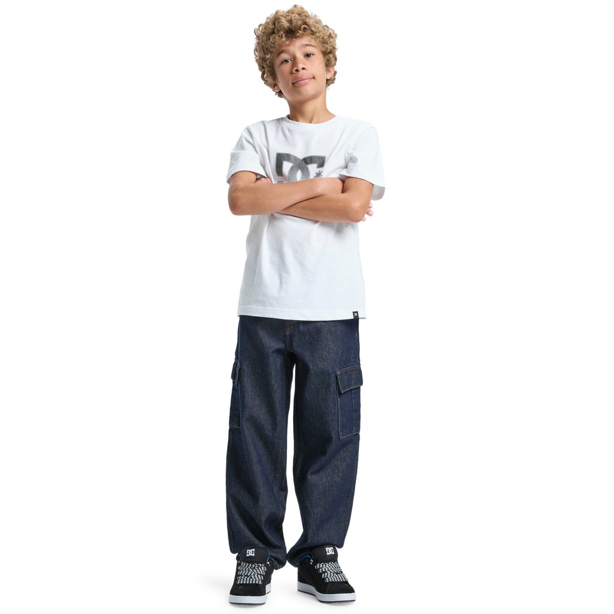 DC Shoes Apparel|Pants Garçon 8-16 ans EDBDP03059 bleu dark denim, DC SHOES