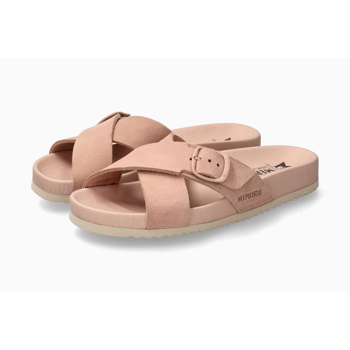 Sandales en cuir KENNIE rose 5144, MEPHISTO