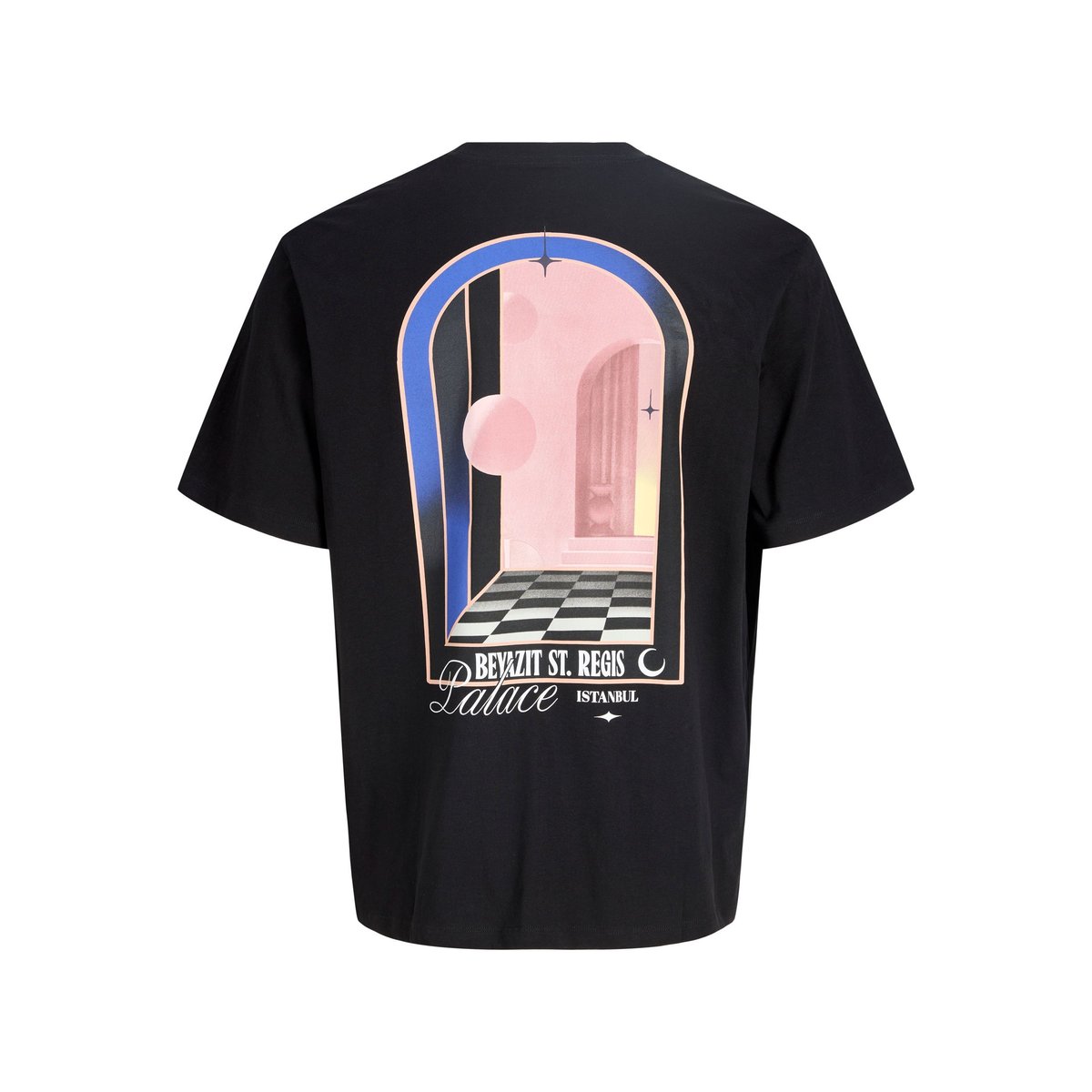 T-Shirt noire - black, JACK & JONES