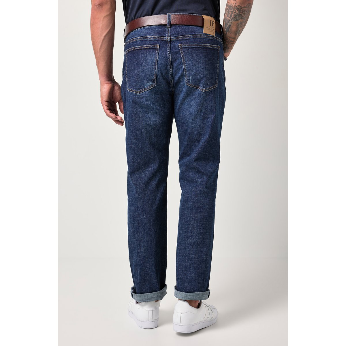 Jean 5 poches jean bleu foncé, JP1880