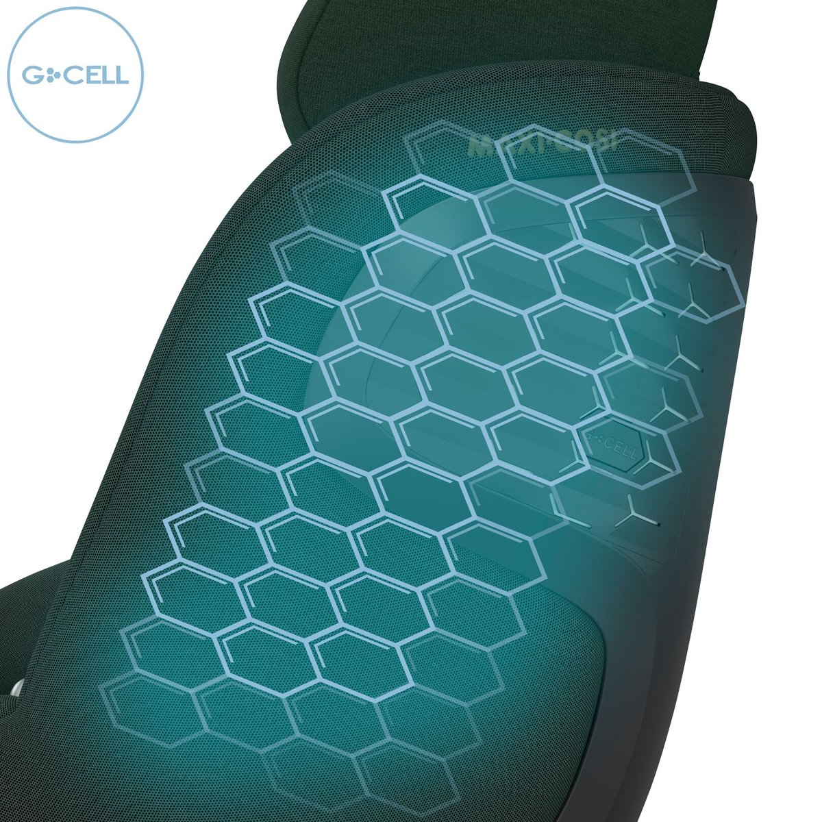 Siège auto pivotant et coulissant PEARL 360 Pro authentic green, MAXI COSI