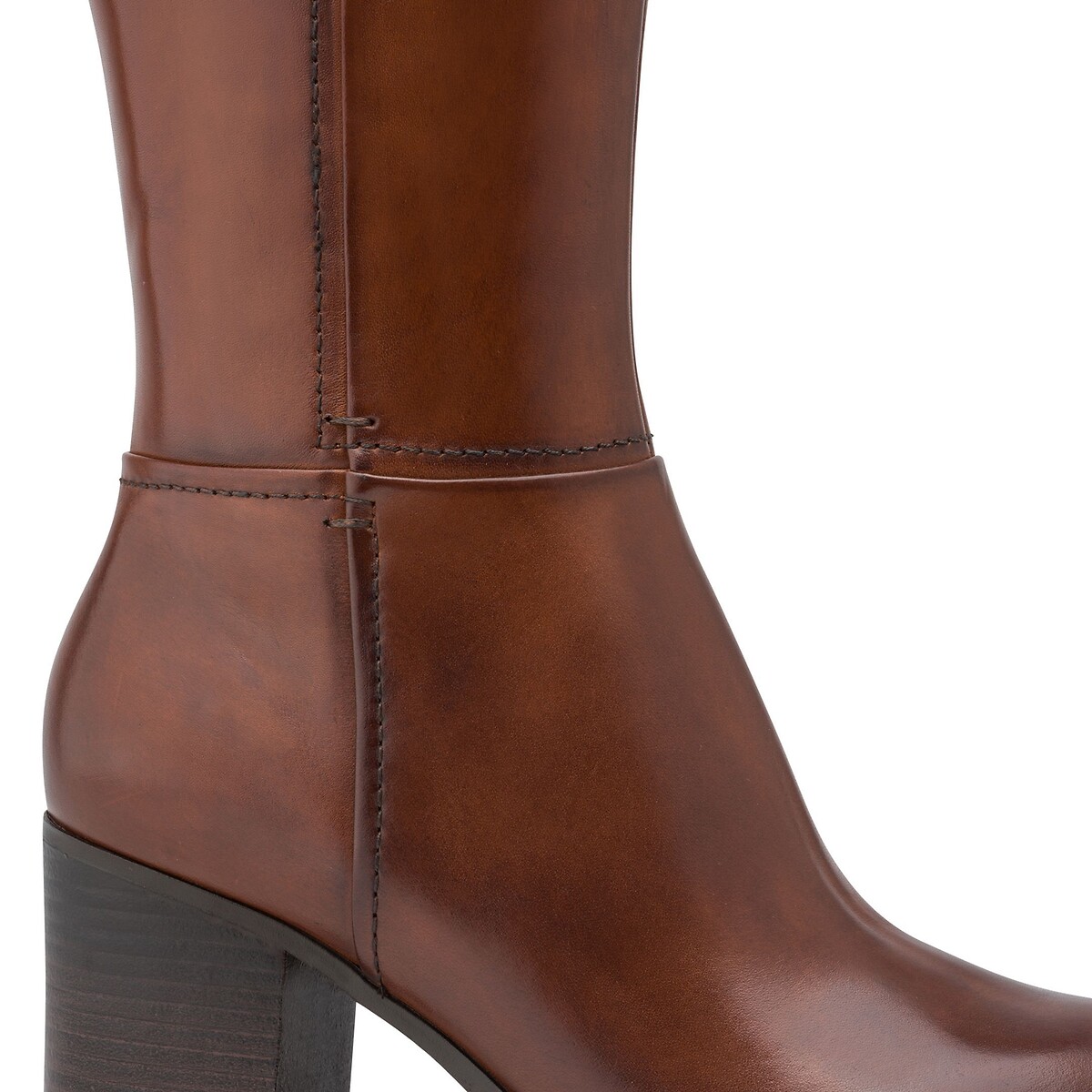 Botas com saltos pequenos, pele, sola antiderrapante moscatel, TAMARIS